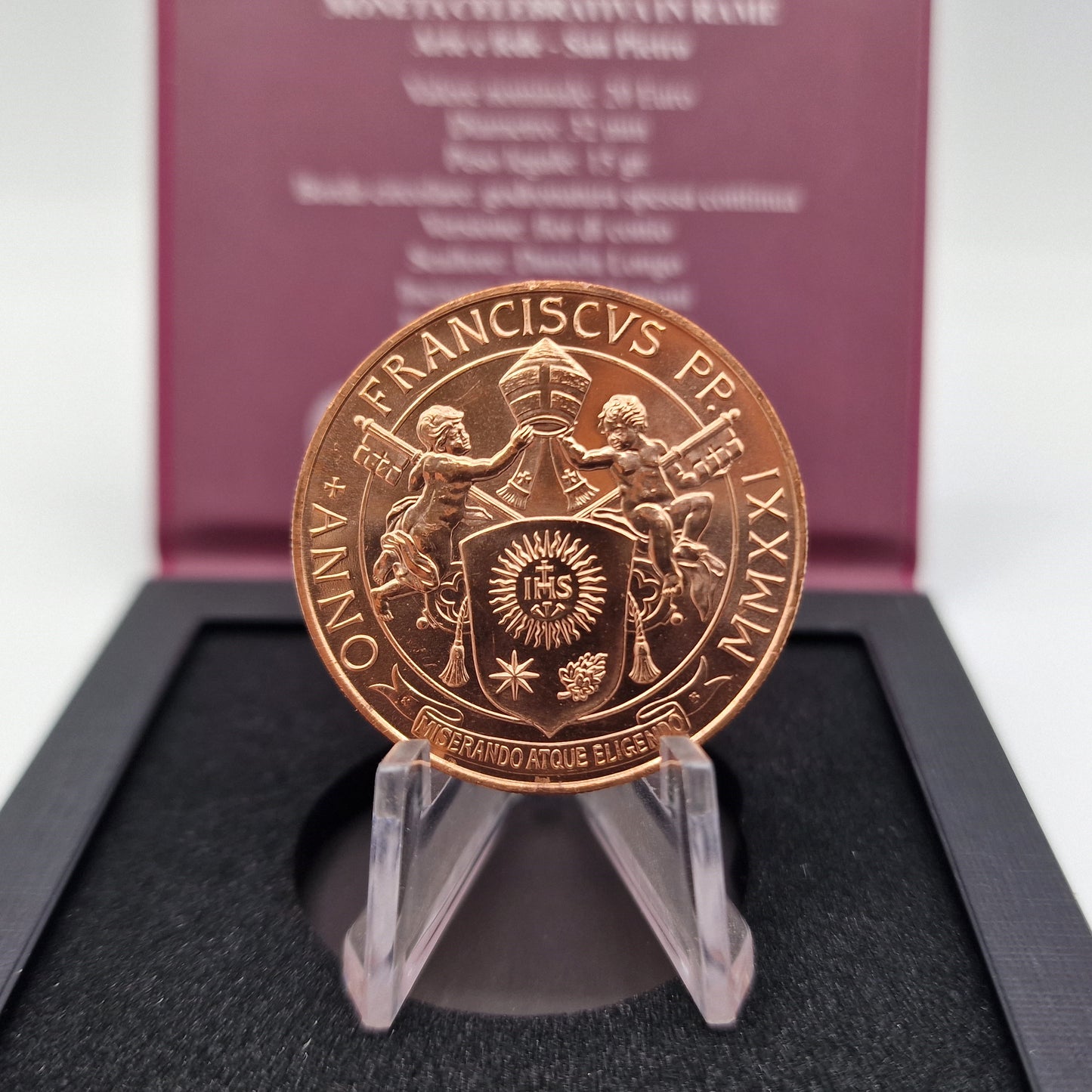 2021 20€ Vaticano + Caixa FDC