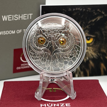 2021 A Sabedoria do Mocho - 20€ Áustria Proof