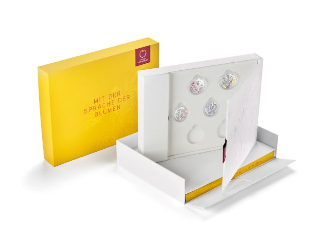 2021 Caixa de Colecção Flores c/ Álbum - Áustria