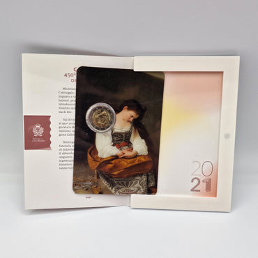 2021 "Caravaggio" - 2€ San Marino Coincard