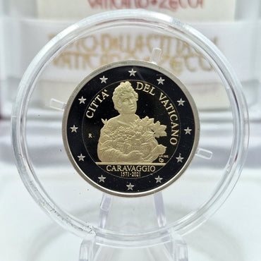 2021 Caravaggio 2€ - Vaticano Proof