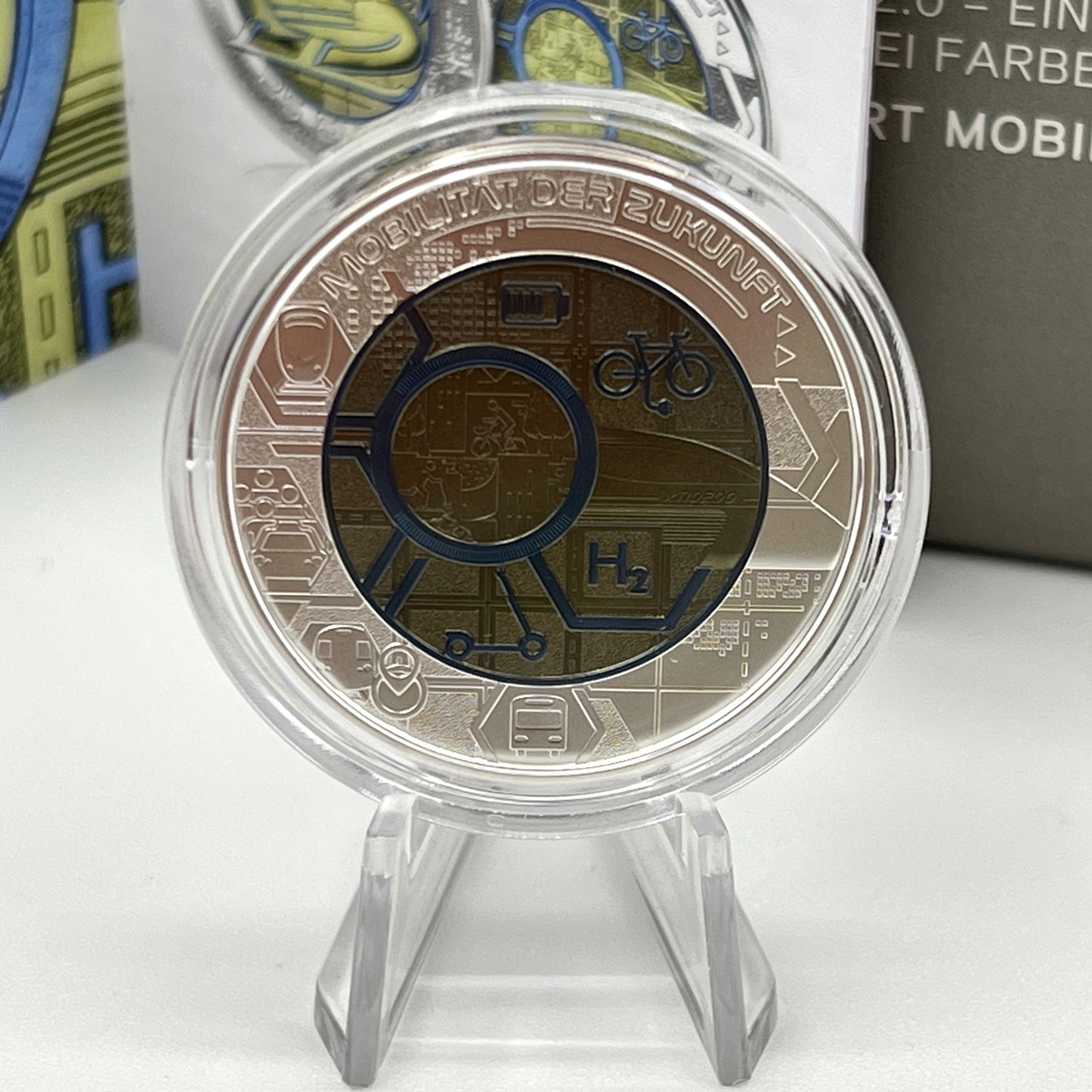 2021 Mobilidade do Futuro - 25€ Áustria Niobium Proof