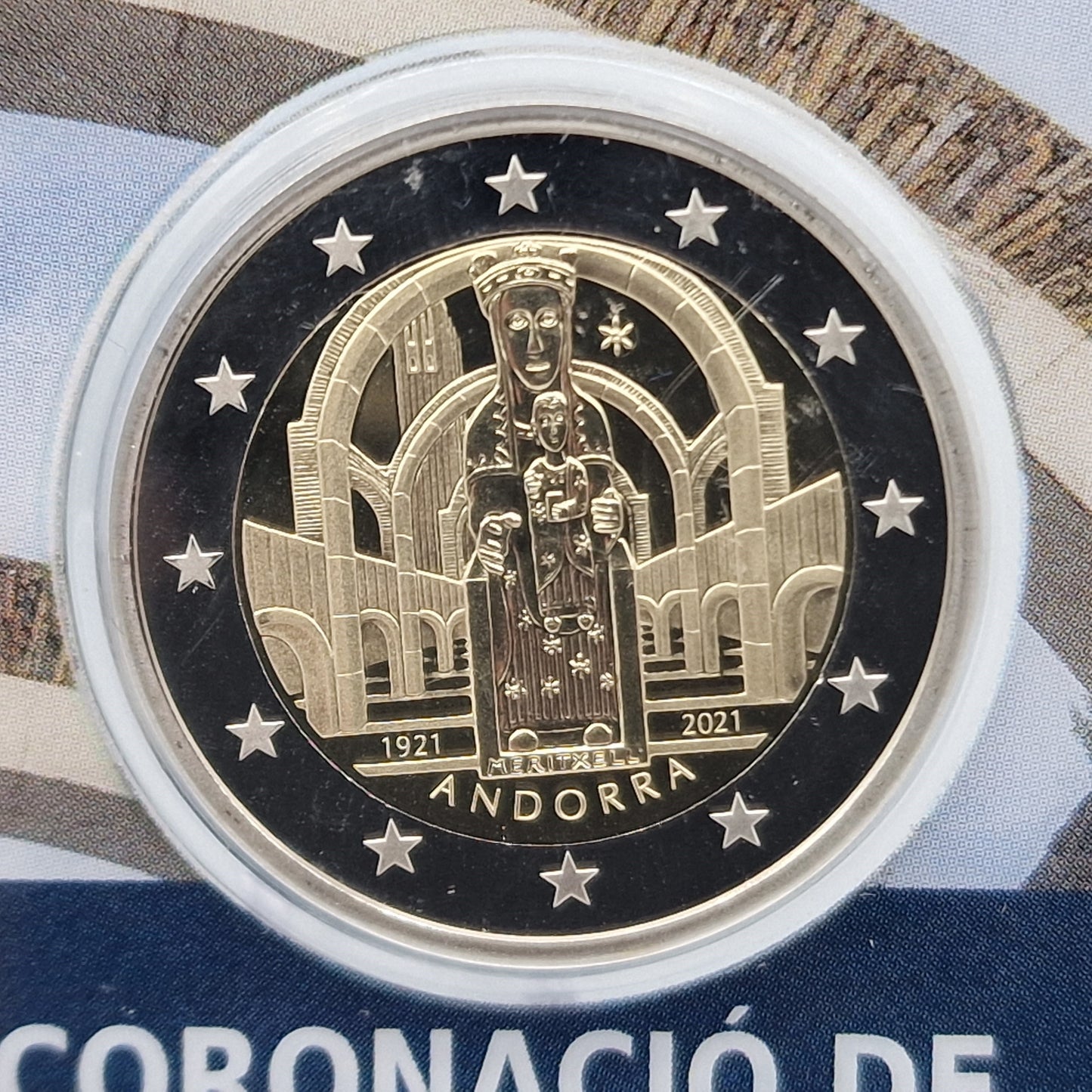 2021 "Nossa Senhora de Meritxell" - 2€ Andorra Proof