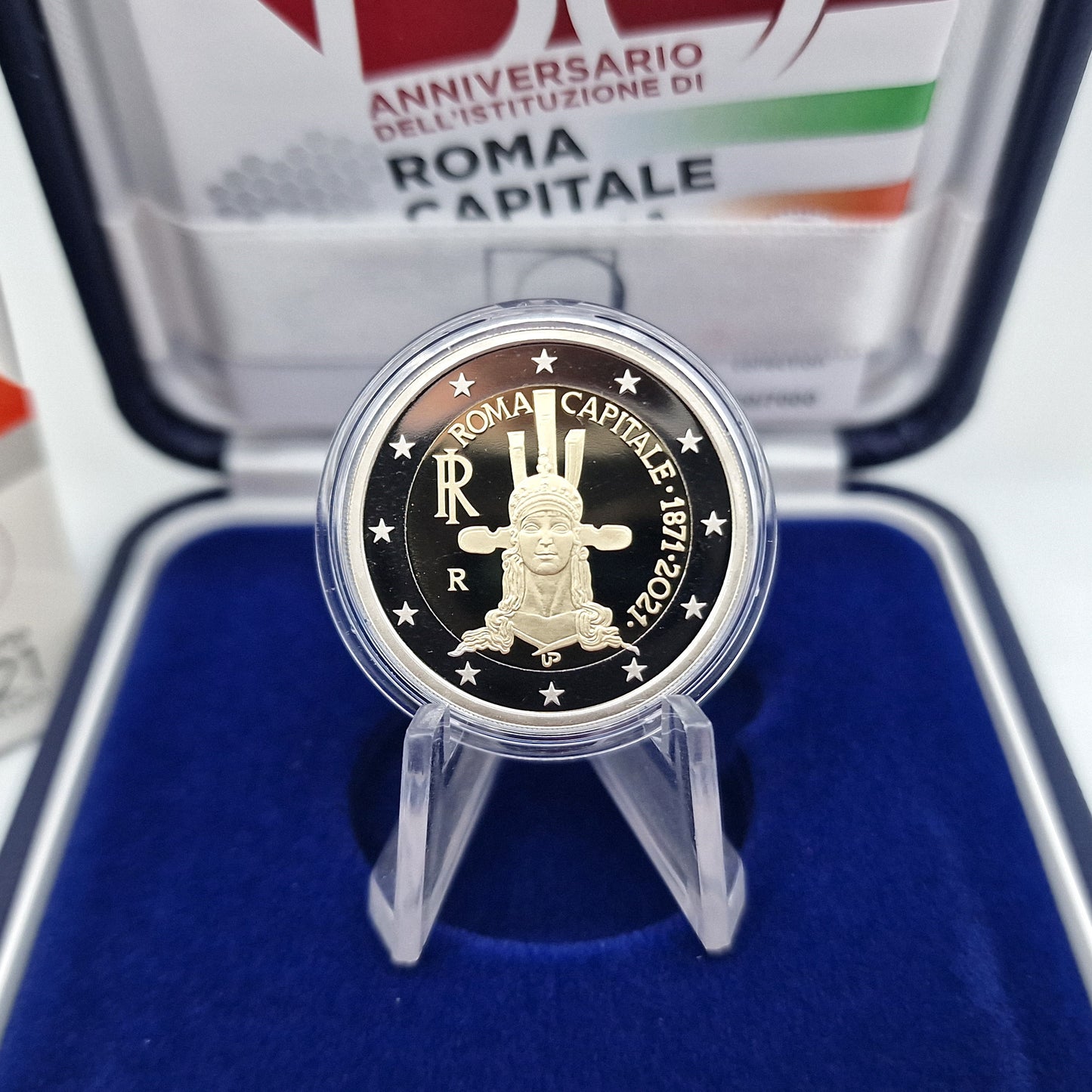 2021 Rome - Capital of Italy €2 - Italy Proof