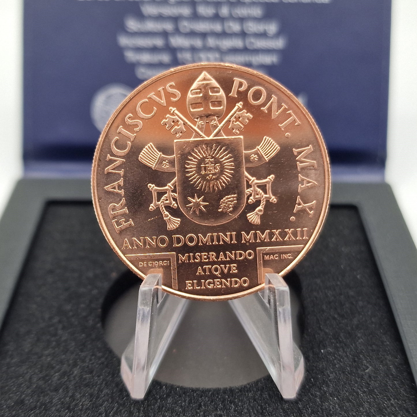 2022 20€ Vaticano + Caixa FDC