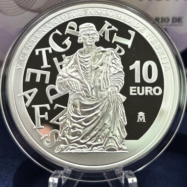 2022 Antonio de Nebrija - 10€ Spain Proof (Silver)