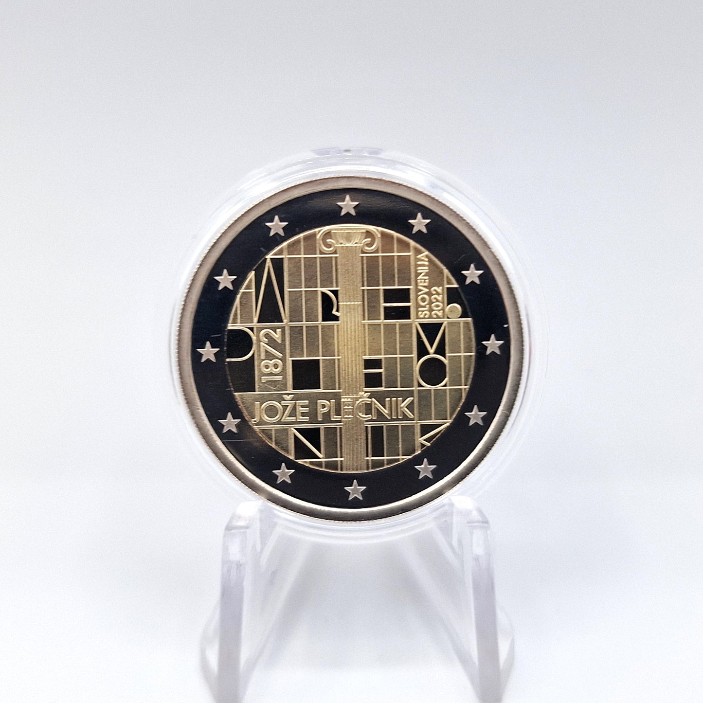 2022 Architect Jože Plečnik - 2€ Slovenia Proof