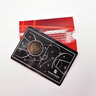 2022 Basketball 2€ - Lithuania Coincard