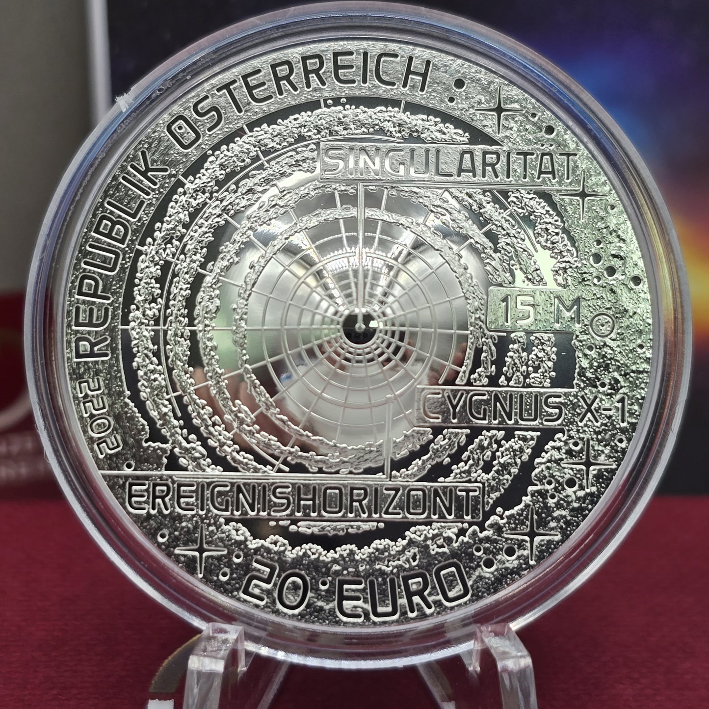 2022 Black Hole - 20€ Áustria Proof