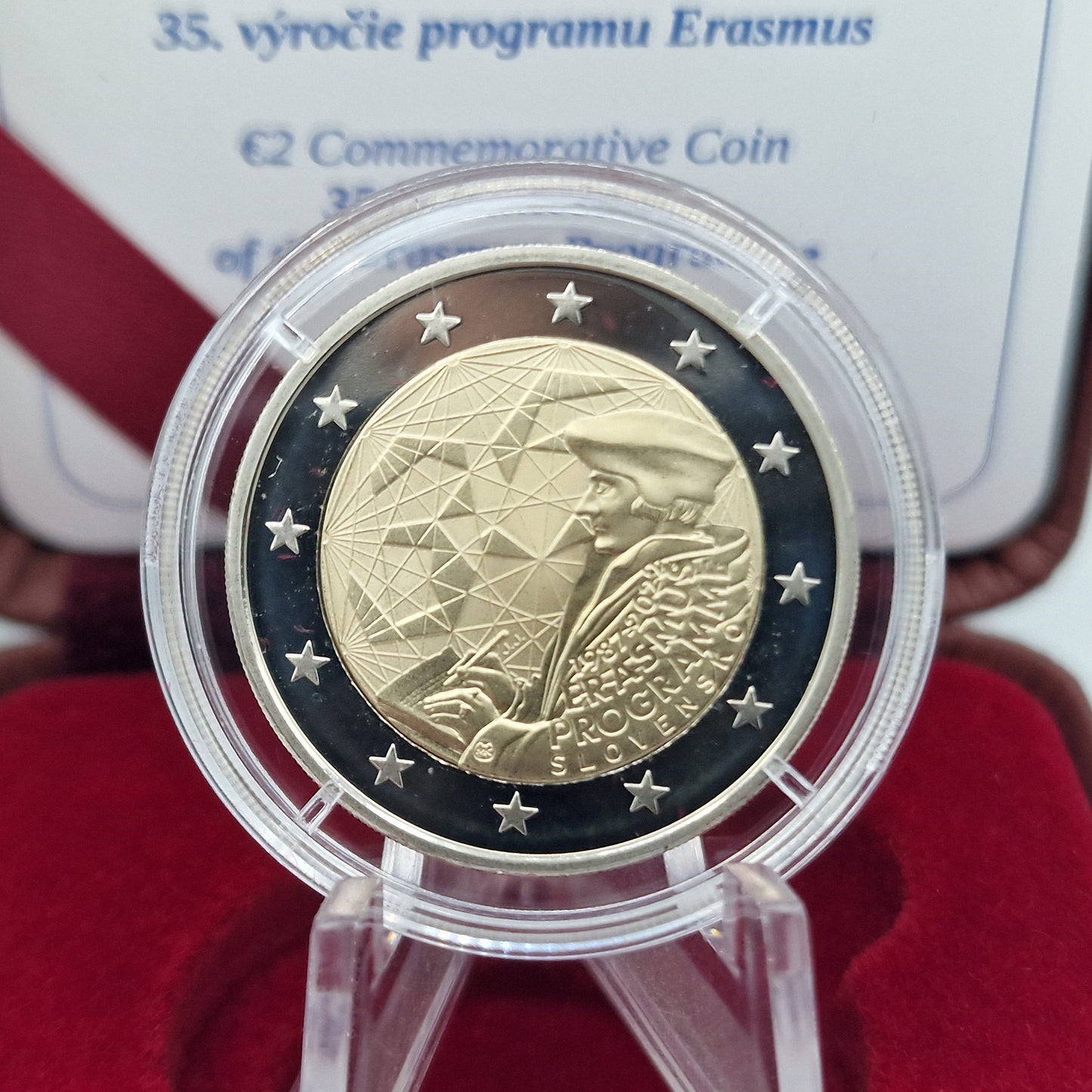 2022 Erasmus - 2€ Slovakia Proof