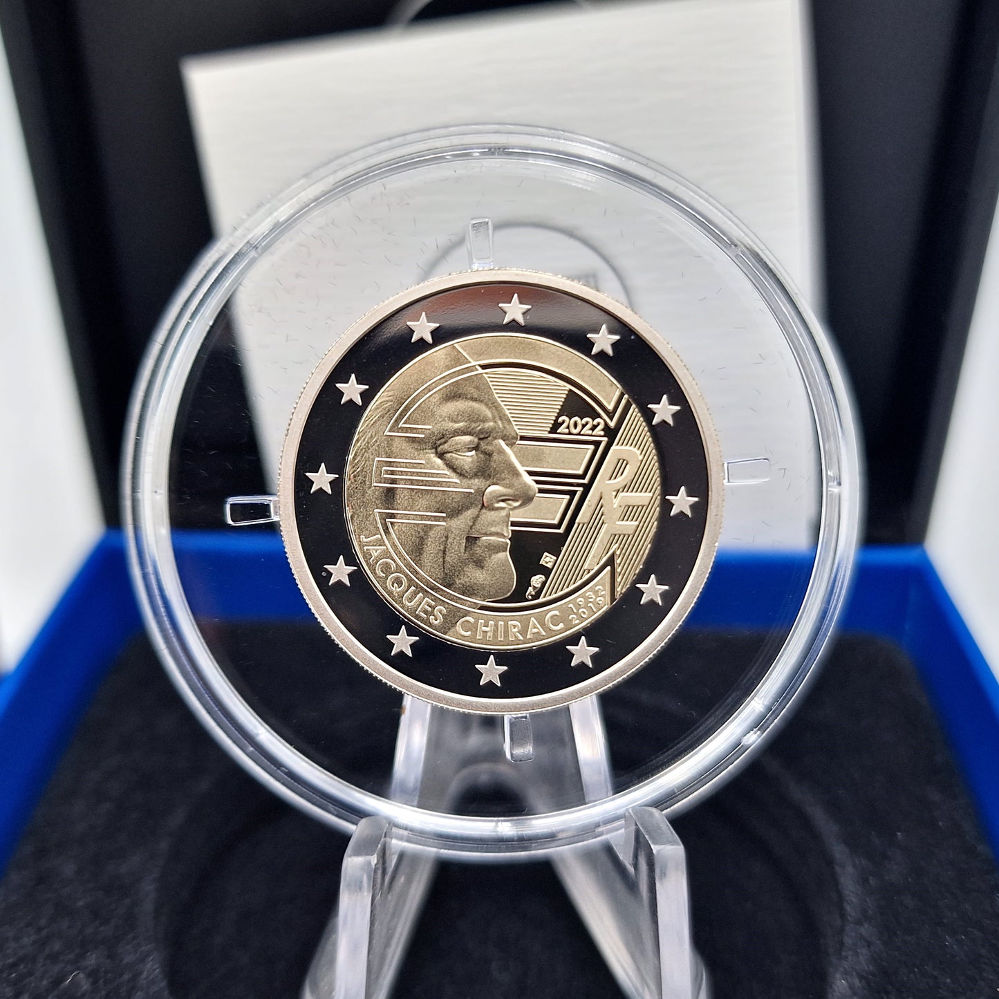 2022 Jacques Chirac - 2€ France Proof