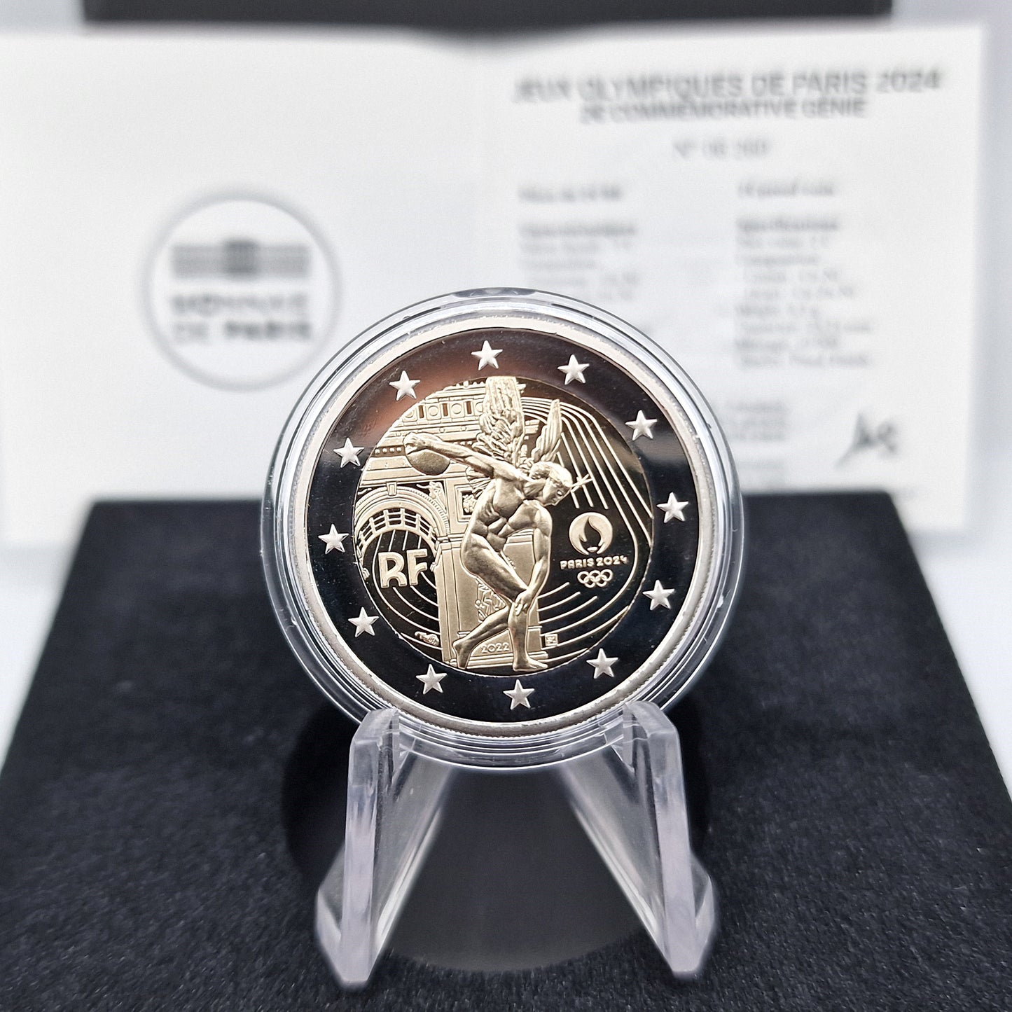 2022 Summer Olympics - 2€ France Proof