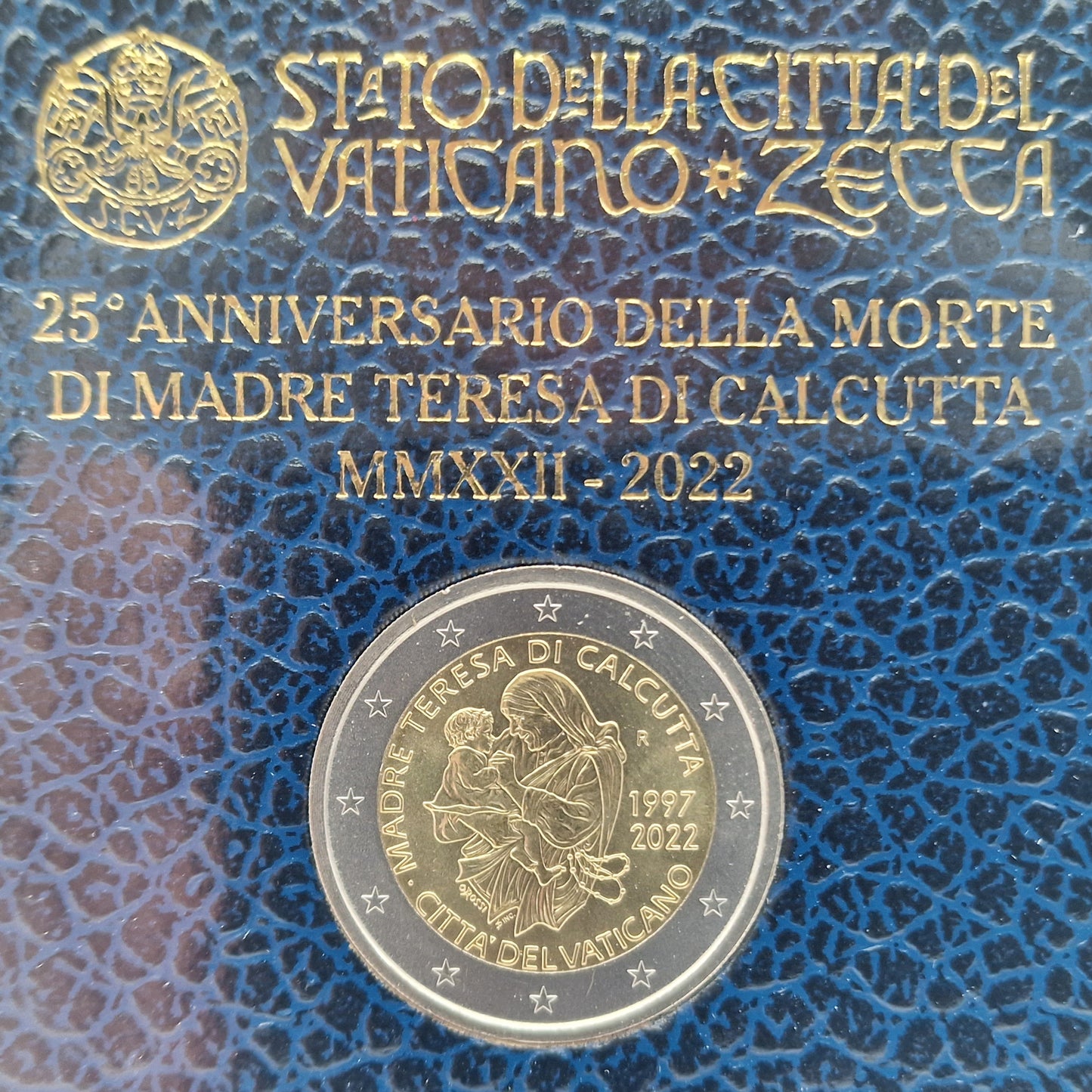 2022 Madre Teresa - 2€ Vaticano Coincard