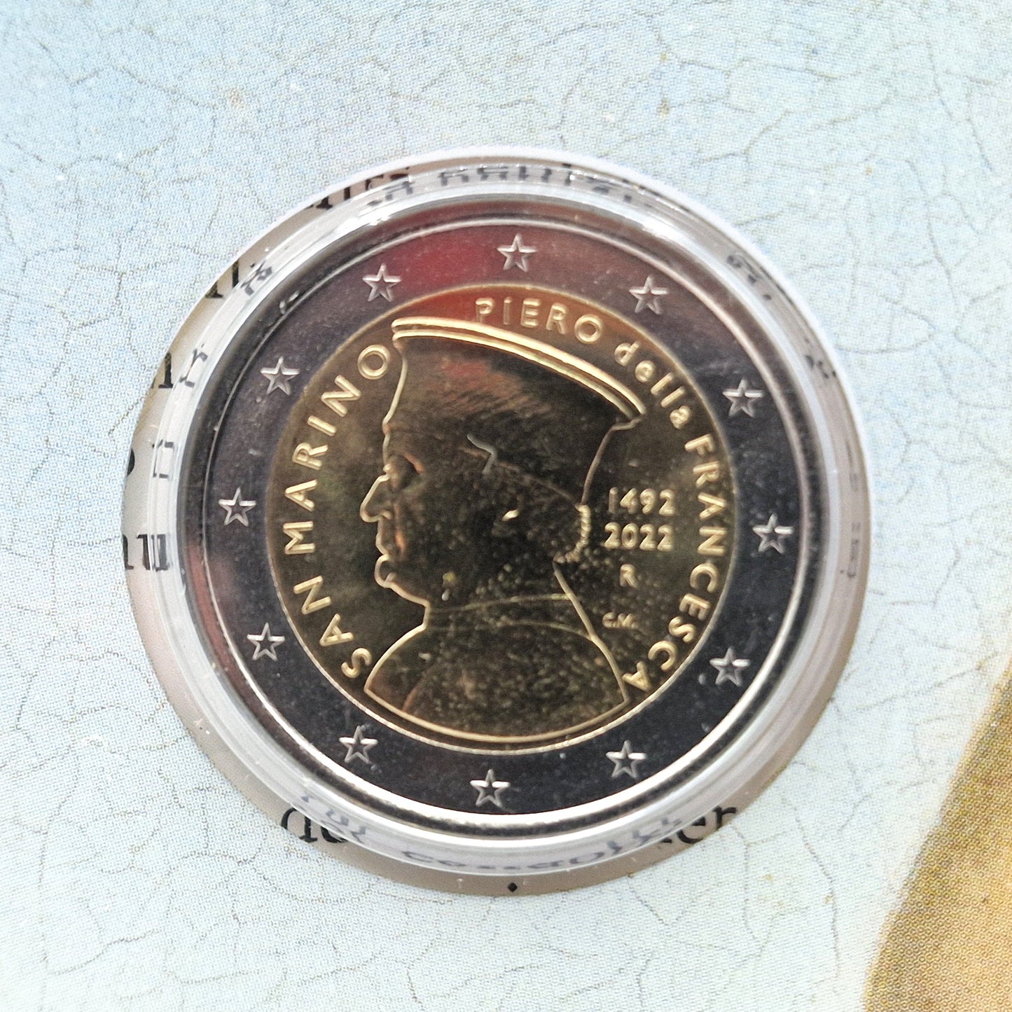 2022 "Piero della Francesca" - 2€ San Marino Coincard