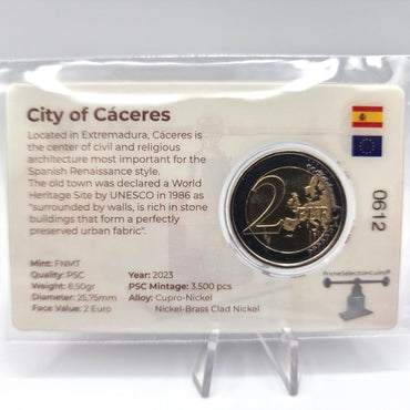 2023 Cáceres - 2€ Espanha Coincard