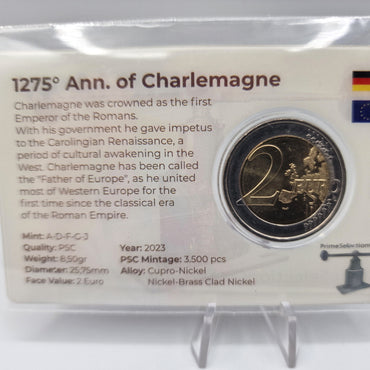 2023 Carlos Magno - 2€ Alemanha Coincard