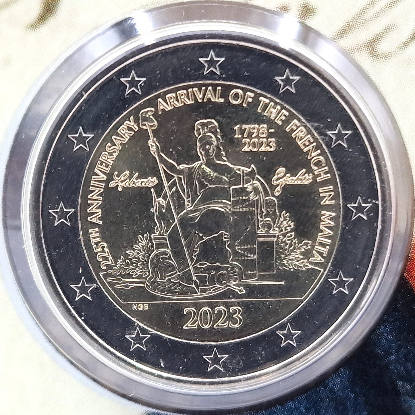 2023 Napoleon Bonaparte - 2€ Malta BU