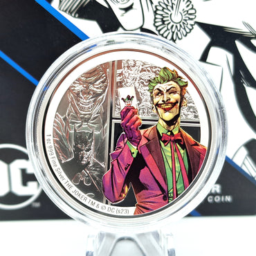2023 "O JOKER" DC Villains 2$ (Prata) - Niue