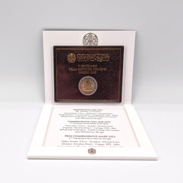 2023 Perugino - 2€ Vaticano Coincard