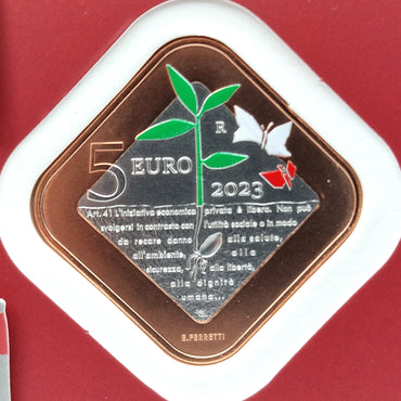 2023 Tutela Ambiente 5€ - Itália Proof