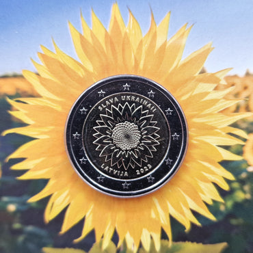 2023 Ukraine €2 - Latvia Coincard