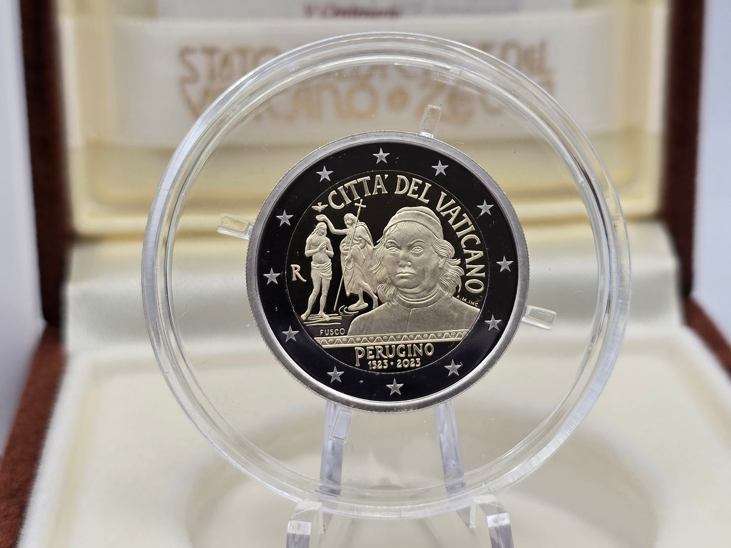 2023 Perugino 2€ - Vatican Proof