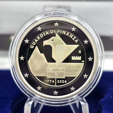 2024 Foundation of the Financial Police €2 - Italy Proof