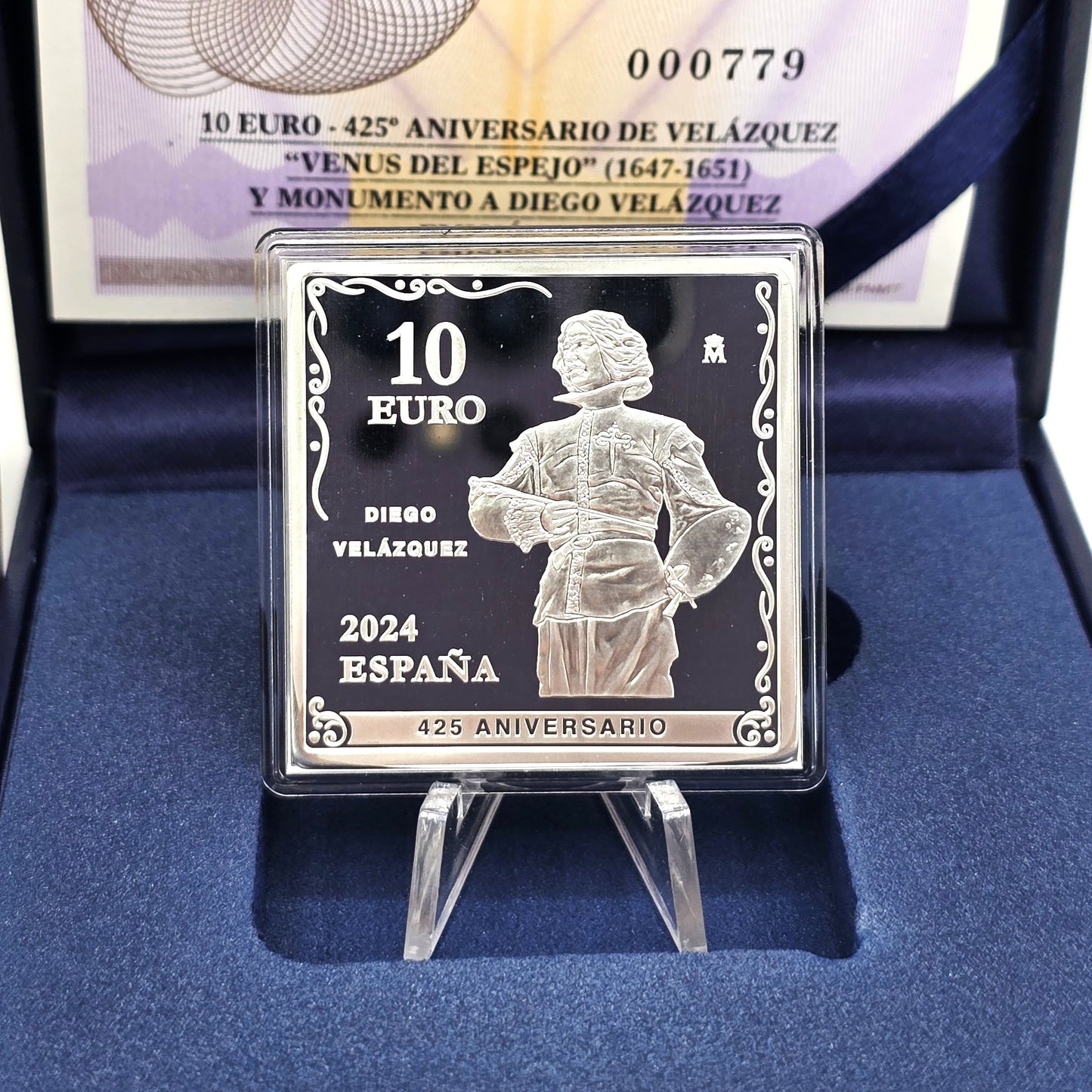 2024 Velázquez 'Venus' 1oz - 10€ Espanha Proof