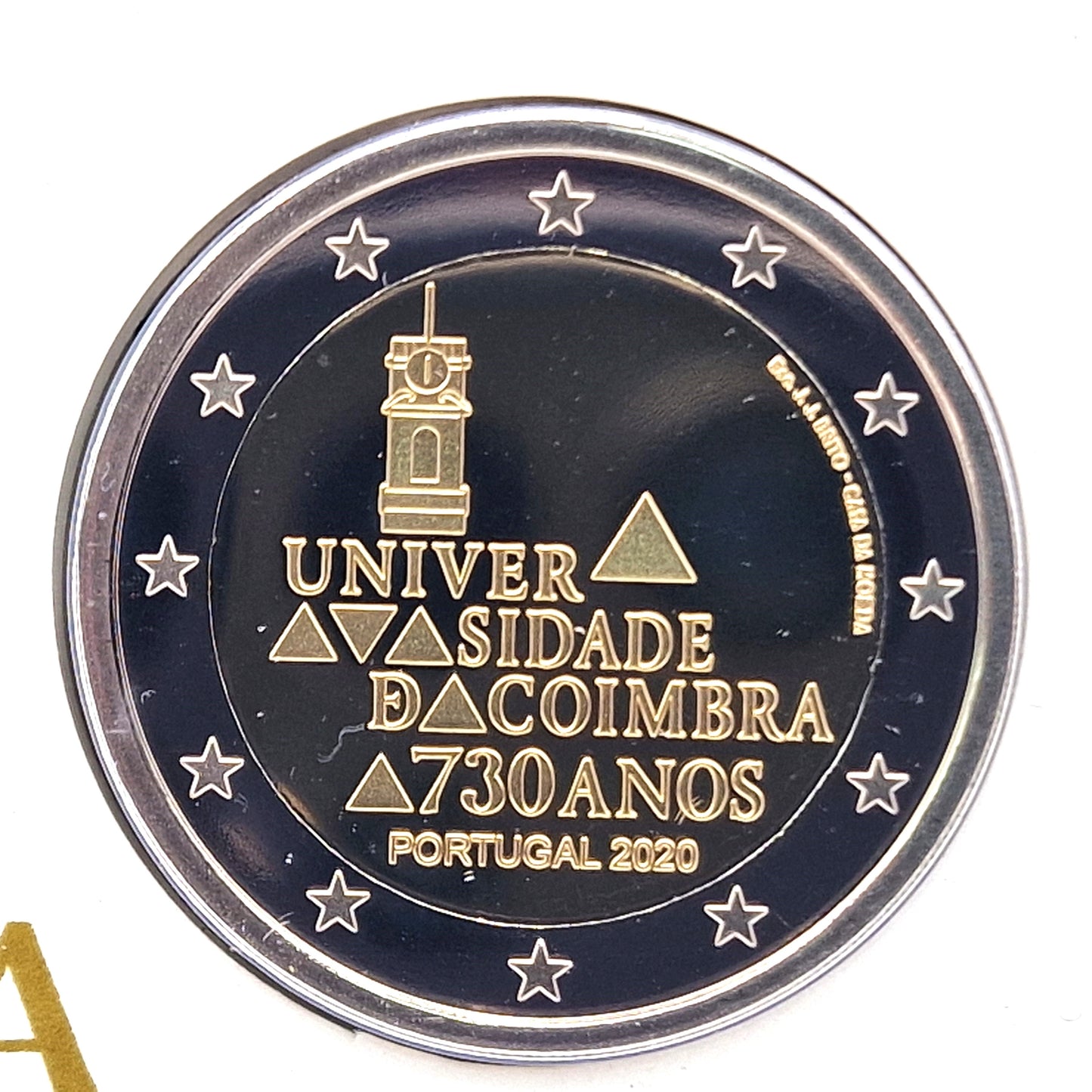 2020 Universidade de Coimbra - 2€ Portugal Proof