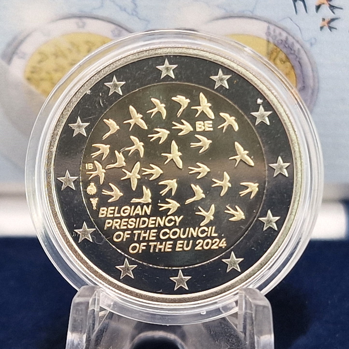 2024 Presidência Europeia - 2€ Bélgica Proof