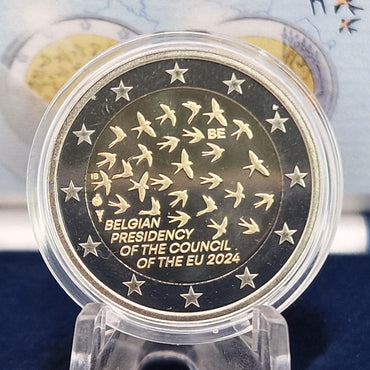 2024 Presidência Europeia - 2€ Bélgica Proof