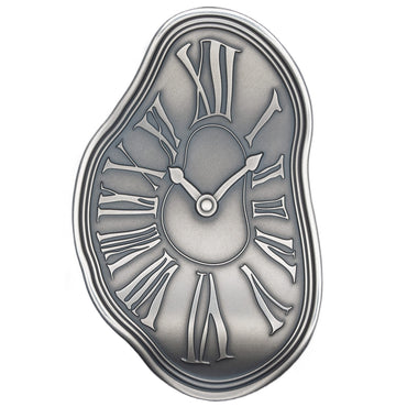 2024 Salvador Dali 'The Melting Clock' 2$ (Prata) - Niue