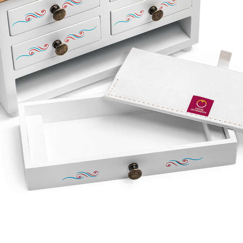 2025 Caixa Coleção Trachten - Traditional and Trendy - 10€ Áustria Proof