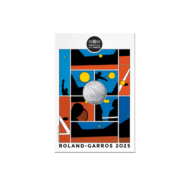 2025 - Roland Garros - 10€ France Coincard