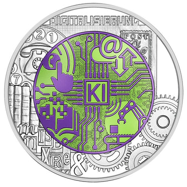 2025 Digitization - 25€ Austria Niobium Proof