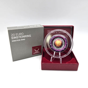2024 Supernova + 2025 Einstein Ring- 20€ Austria Proof + Collection Box