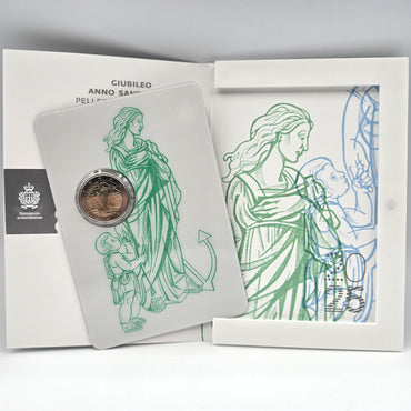 2025 Jubilee Year - €2 San Marino Coincard