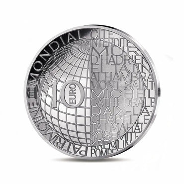 2025 - Unesco "Shuri Castle" - 10€ France Proof