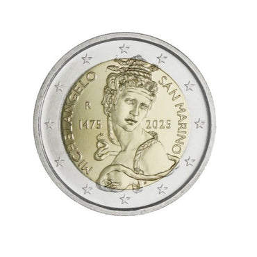 2025 Michelangelo - 2€ San Marino Coincard