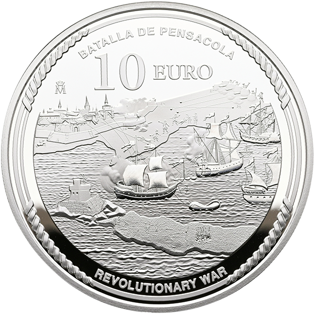 2026 Bernardo de Gálvez - 10€ Espanha Proof