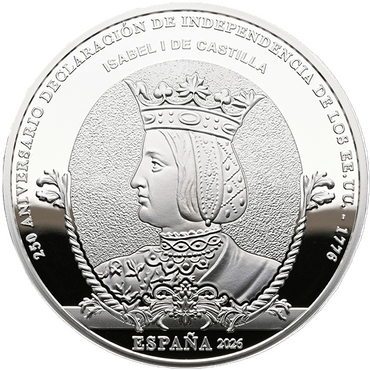 2026 Isabella - 10€ Espanha Proof