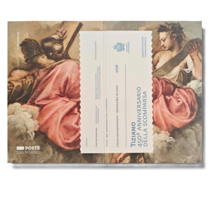 2026 Tiziano - €2 San Marino Coincard