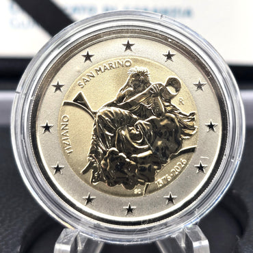 2026 Tiziano REVERSE - 2€ San Marino Proof