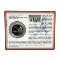 2012 TYE "10 Years of the Euro" €2 - Luxembourg Coincard