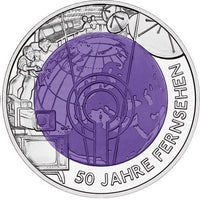 2005 50 da Televisão - 25€ Áustria Niobium Proof