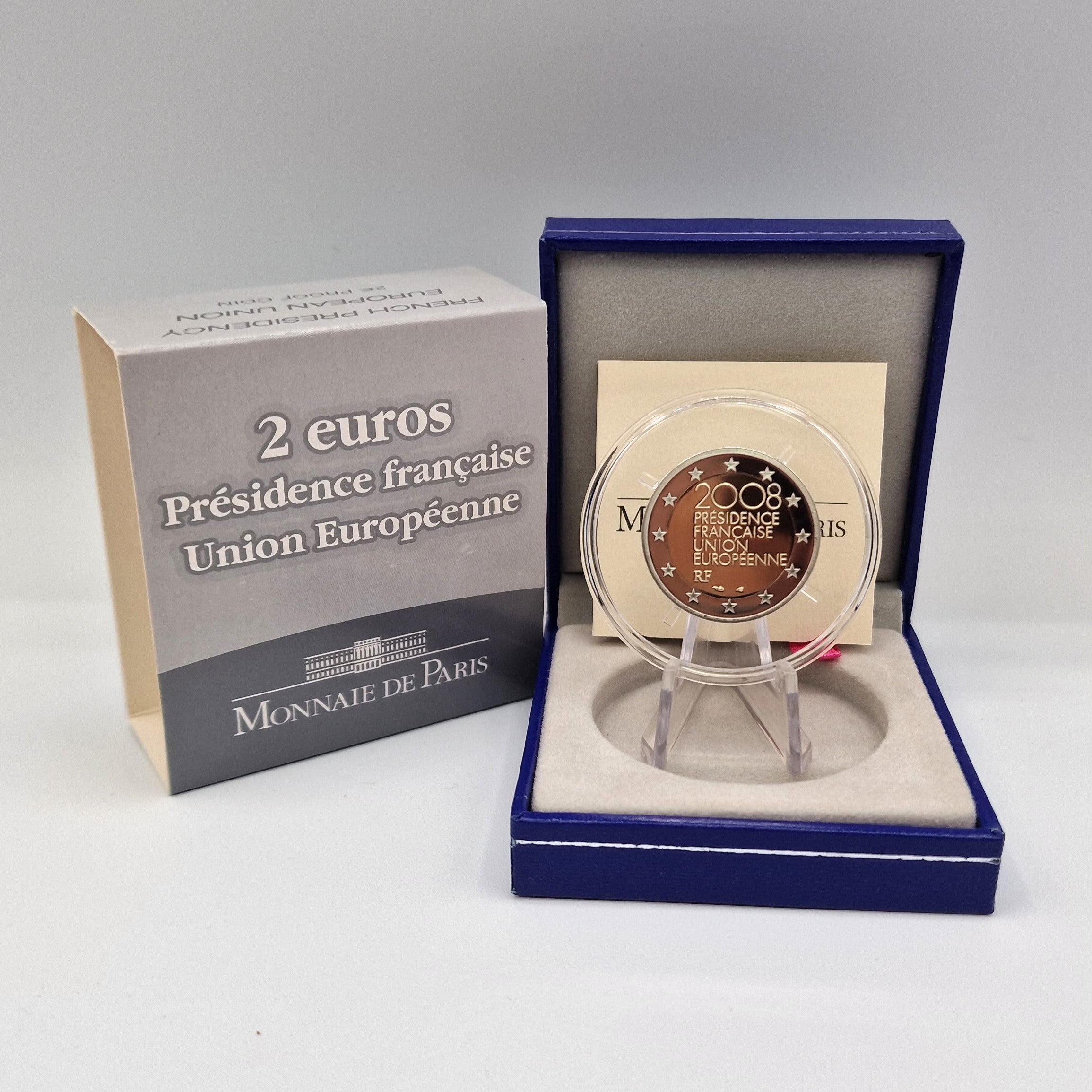 2008 Presidência da União Europeia - 2€ França Proof