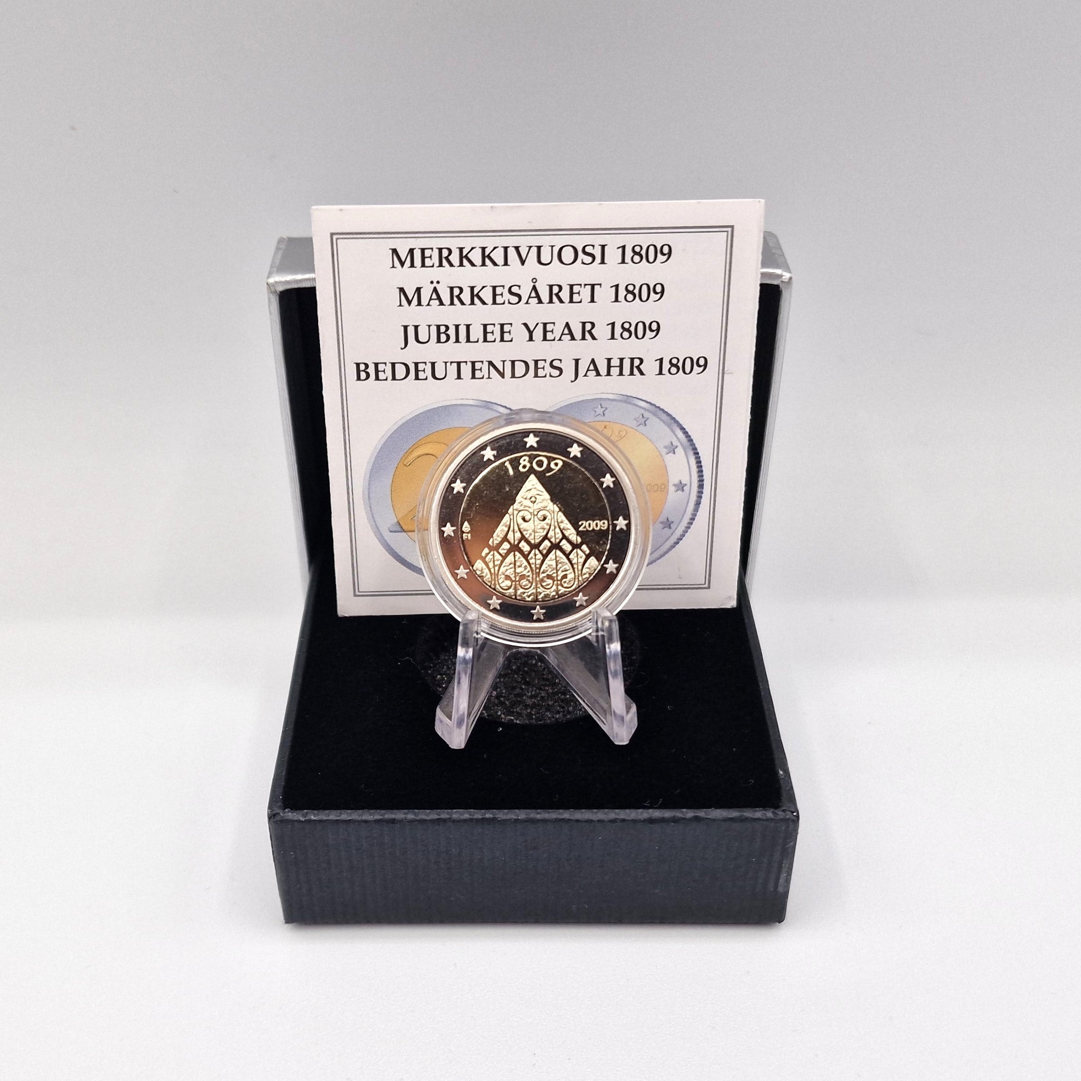 2009 Autonomia Finlandesa e a Dieta de Porvoo - 2€ Finlândia Proof