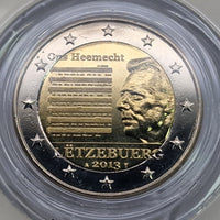 2013 National Anthem - Luxembourg Coincard