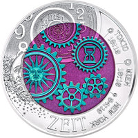 2016 O Tempo - 25€ Áustria Niobium Proof