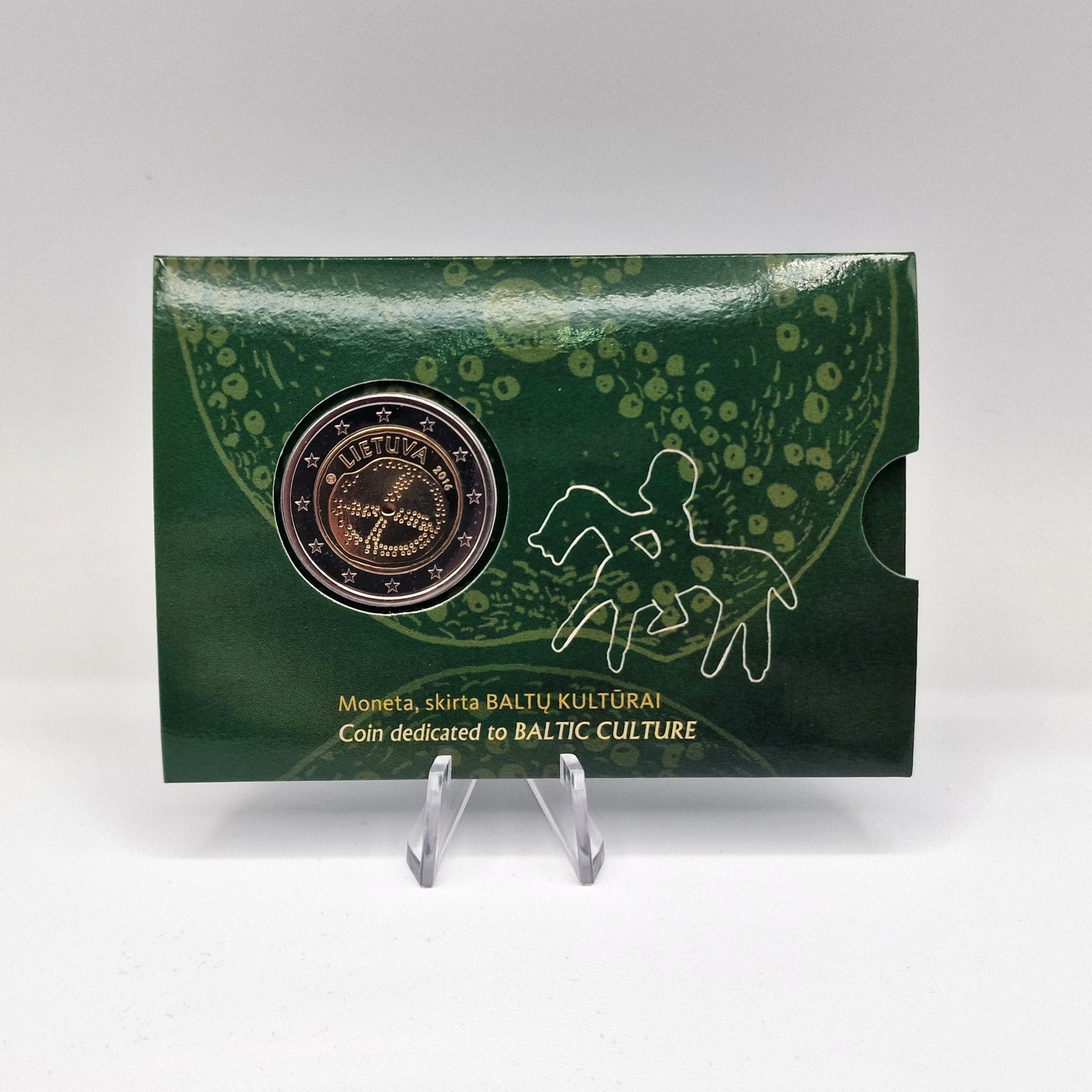 2016 Cultura Báltica 2€ - Lituânia Coincard